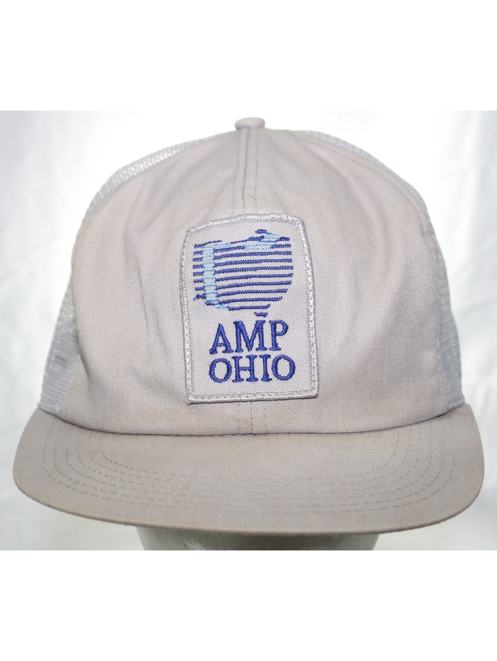 VTG AMPO American Municipal Power Ohio Inc Patch Trucker Hat K-Products Cap USA